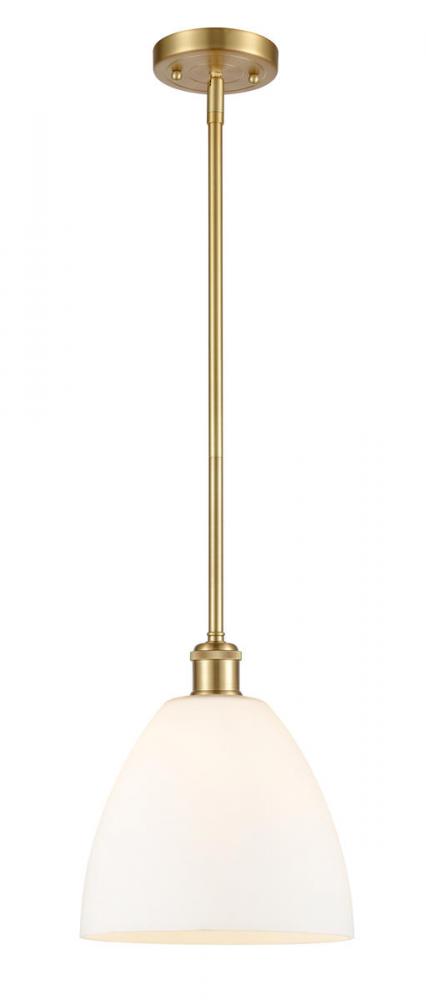 Bristol - 1 Light - 9 inch - Satin Gold - Mini Pendant