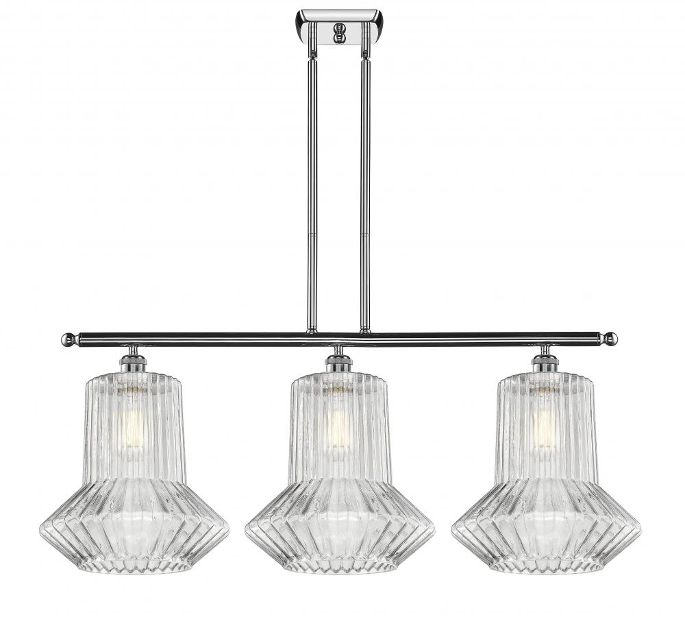 Springwater - 3 Light - 39 inch - Polished Chrome - Cord hung - Island Light