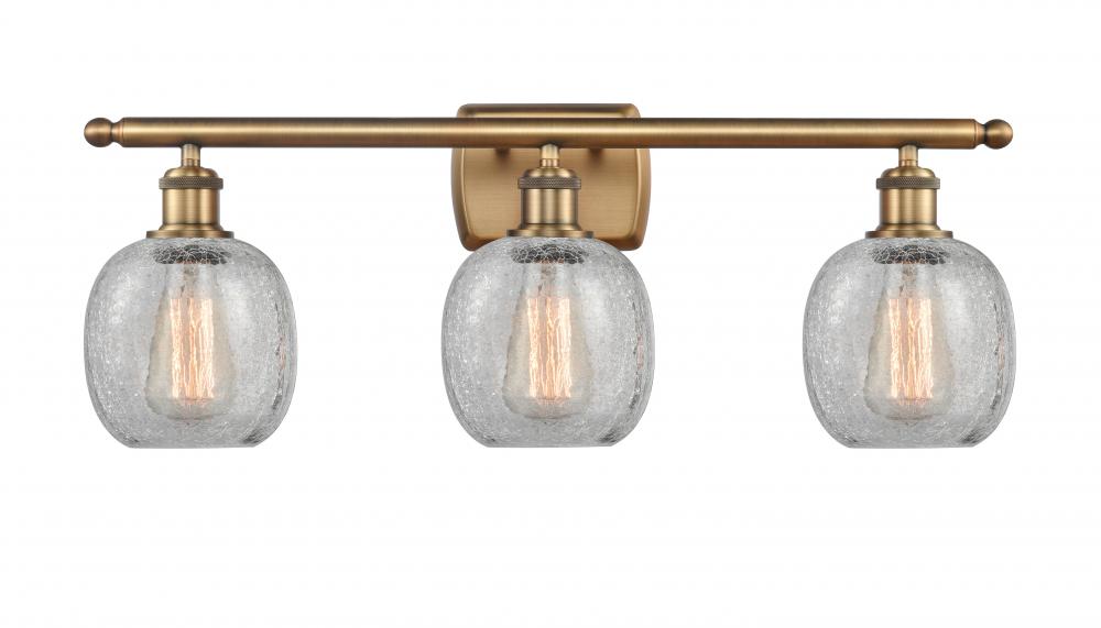 Belfast - 3 Light - 26 inch - Brushed Brass - Bath Vanity Light