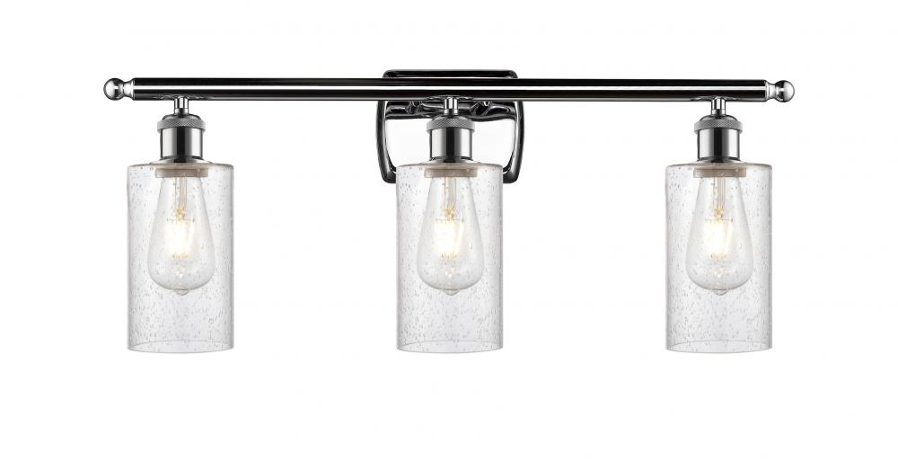 Clymer - 3 Light - 24 inch - Polished Chrome - Bath Vanity Light