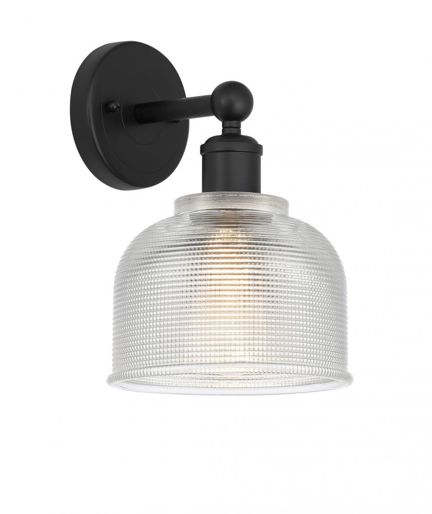 Dayton - 1 Light - 6 inch - Matte Black - Sconce