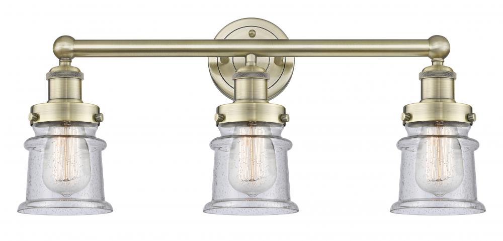 Canton - 3 Light - 23 inch - Antique Brass - Bath Vanity Light