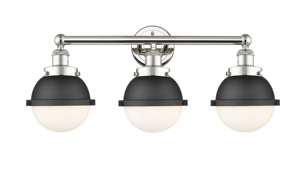 Edison - 3 Light - 25 inch - Polished Nickel - Bath Vanity Light