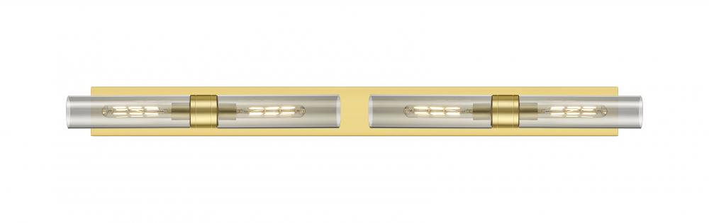 Boreas - 4 Light - 51 inch - Satin Gold - Bath Vanity Light