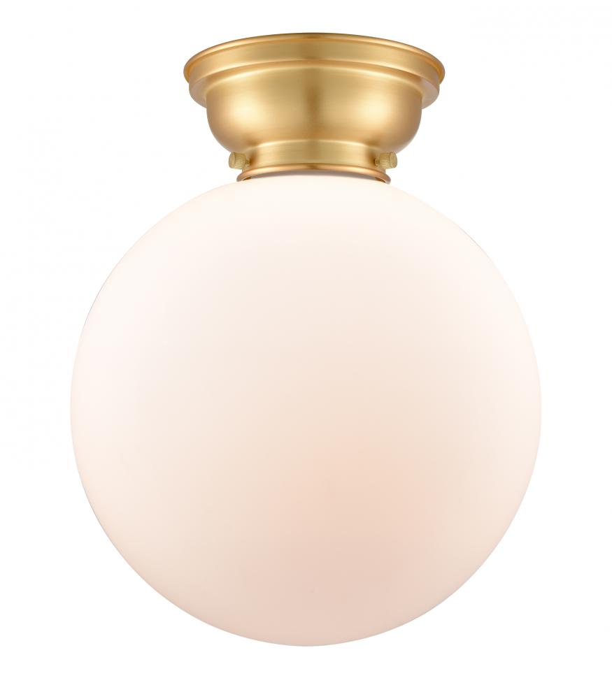 Beacon - 1 Light - 12 inch - Satin Gold - Flush Mount