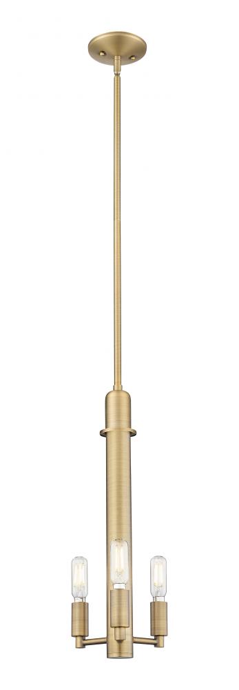 Arcadia - 3 Light - 7 inch - Brushed Champagne Bronze - Mini Pendant