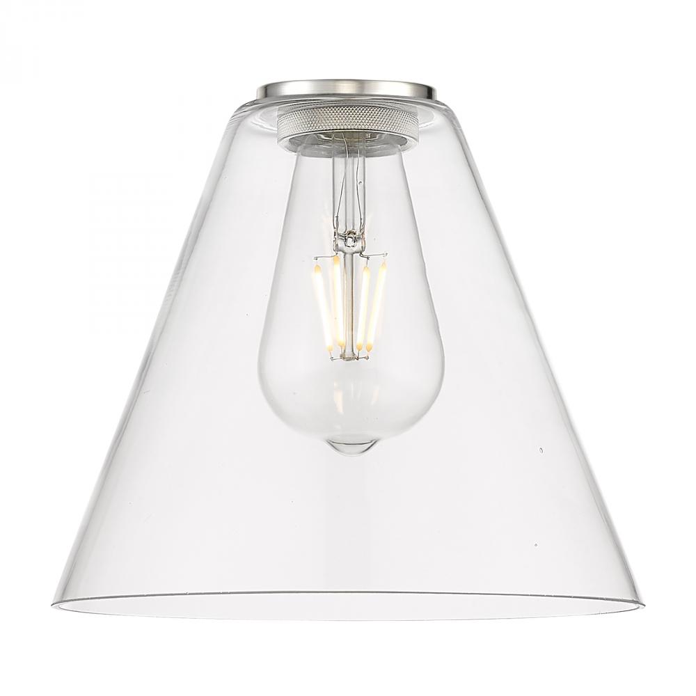 Berkshire Light 8 inch Clear Glass