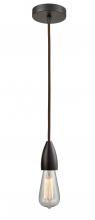 Innovations Lighting 100OB-10BR-4OB - Fairchild - 1 Light - 2 inch - Oil Rubbed Bronze - Cord hung - Mini Pendant