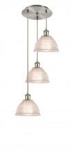 Innovations Lighting 113B-3P-SN-G422 - Arietta - 3 Light - 15 inch - Brushed Satin Nickel - Cord Hung - Multi Pendant