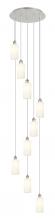 Innovations Lighting 119B-9P-PN-G434-7WH - Crown Point - 9 Light - 19 inch - Polished Nickel - Multi Pendant