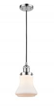 Innovations Lighting 201C-PC-G191 - Bellmont - 1 Light - 6 inch - Polished Chrome - Cord hung - Mini Pendant