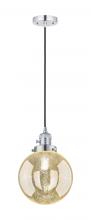 Innovations Lighting 201CSW-PC-G208-8 - Beacon - 1 Light - 8 inch - Polished Chrome - Cord hung - Mini Pendant