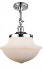 Innovations Lighting 201F-PC-G541 - Oxford - 1 Light - 12 inch - Polished Chrome - Semi-Flush Mount