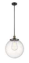 Innovations Lighting 201S-BAB-G204-14 - Beacon - 1 Light - 14 inch - Black Antique Brass - Stem Hung - Pendant