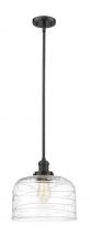 Innovations Lighting 201S-OB-G713-L - Bell - 1 Light - 12 inch - Oil Rubbed Bronze - Stem Hung - Mini Pendant