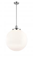Innovations Lighting 201S-PC-G201-18 - Beacon - 1 Light - 18 inch - Polished Chrome - Stem Hung - Pendant