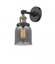 Innovations Lighting 203-BAB-G53 - Bell - 1 Light - 5 inch - Black Antique Brass - Sconce