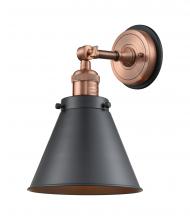 Innovations Lighting 203BP-ACBK-M13-BK - Appalachian - 1 Light - 8 inch - Antique Copper - Sconce