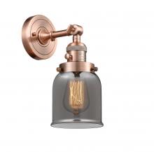 Innovations Lighting 203SW-AC-G53 - Bell - 1 Light - 5 inch - Antique Copper - Sconce