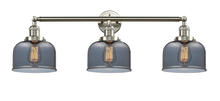 Innovations Lighting 205-SN-G73 - Bell - 3 Light - 32 inch - Brushed Satin Nickel - Bath Vanity Light