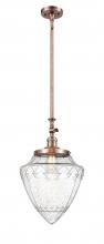 Innovations Lighting 206-AC-G664-12 - Bullet - 1 Light - 12 inch - Antique Copper - Stem Hung - Mini Pendant