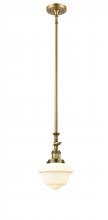 Innovations Lighting 206-BB-G531 - Oxford - 1 Light - 7 inch - Brushed Brass - Stem Hung - Mini Pendant