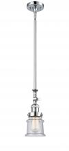 Innovations Lighting 206-PC-G184S - Canton - 1 Light - 5 inch - Polished Chrome - Stem Hung - Mini Pendant