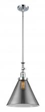 Innovations Lighting 206-PC-G43-L - Cone - 1 Light - 12 inch - Polished Chrome - Stem Hung - Mini Pendant