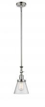 Innovations Lighting 206-PN-G64 - Cone - 1 Light - 6 inch - Polished Nickel - Stem Hung - Mini Pendant