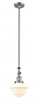 Innovations Lighting 206-SN-G531 - Oxford - 1 Light - 7 inch - Brushed Satin Nickel - Stem Hung - Mini Pendant