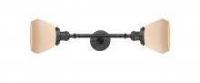 Innovations Lighting 208L-OB-G171-LED - Fulton - 2 Light - 7 inch - Oil Rubbed Bronze - Bath Vanity Light