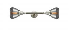 Innovations Lighting 208L-SN-G173 - Fulton - 2 Light - 7 inch - Brushed Satin Nickel - Bath Vanity Light