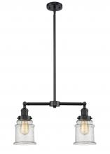 Innovations Lighting 209-OB-G184 - Canton - 2 Light - 21 inch - Oil Rubbed Bronze - Stem Hung - Island Light