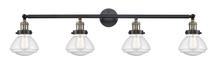 Innovations Lighting 215-BAB-G324 - Olean - 4 Light - 43 inch - Black Antique Brass - Bath Vanity Light