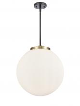 Innovations Lighting 221-3S-BAB-G201-16 - Beacon - 3 Light - 16 inch - Black Antique Brass - Cord hung - Pendant