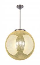 Innovations Lighting 221-3S-OB-G208-18 - Beacon - 3 Light - 18 inch - Oil Rubbed Bronze - Cord hung - Pendant