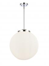 Innovations Lighting 221-3S-PC-G201-16 - Beacon - 3 Light - 16 inch - Polished Chrome - Cord hung - Pendant