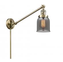 Innovations Lighting 237-AB-G53 - Bell - 1 Light - 8 inch - Antique Brass - Swing Arm