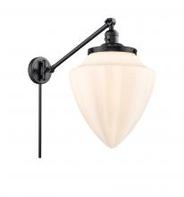 Innovations Lighting 237-BK-G661-12 - Bullet - 1 Light - 12 inch - Matte Black - Swing Arm