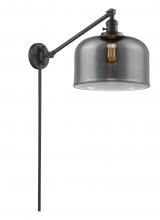 Innovations Lighting 237-OB-G73-L - Bell - 1 Light - 12 inch - Oil Rubbed Bronze - Swing Arm