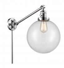 Innovations Lighting 237-PC-G202-10 - Beacon - 1 Light - 10 inch - Polished Chrome - Swing Arm