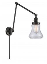 Innovations Lighting 238-BK-G192 - Bellmont - 1 Light - 8 inch - Matte Black - Swing Arm