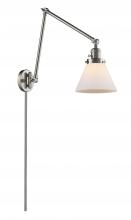 Innovations Lighting 238-SN-G41 - Cone - 1 Light - 8 inch - Brushed Satin Nickel - Swing Arm