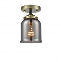 Innovations Lighting 284-1C-BAB-G53-LED - Bell - 1 Light - 5 inch - Black Antique Brass - Semi-Flush Mount