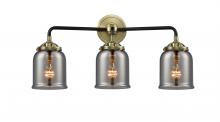 Innovations Lighting 284-3W-BAB-G53-LED - Bell - 3 Light - 23 inch - Black Antique Brass - Bath Vanity Light