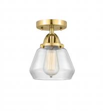 Innovations Lighting 288-1C-SG-G172 - Fulton - 1 Light - 7 inch - Satin Gold - Semi-Flush Mount