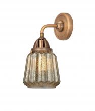 Innovations Lighting 288-1W-AC-G146-LED - Chatham - 1 Light - 7 inch - Antique Copper - Sconce