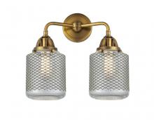 Innovations Lighting 288-2W-BB-G262 - Stanton - 2 Light - 14 inch - Brushed Brass - Bath Vanity Light