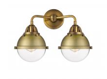 Innovations Lighting 288-2W-BB-HFS-62-BB - Hampden - 2 Light - 15 inch - Brushed Brass - Bath Vanity Light