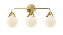 Innovations Lighting 288-3W-SG-G201-6-LED - Beacon - 3 Light - 24 inch - Satin Gold - Bath Vanity Light